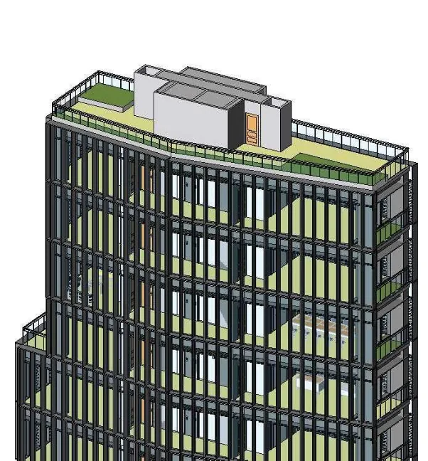 Tower crown and terrace coordination model